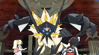 Pokemon Ultra Sun and Moon - Necrozma + Solgaleo Battle