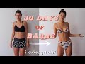 i tried 30 days of barre & this is what happened!