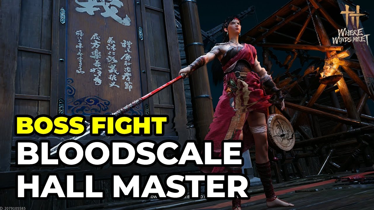 Where Winds Meet – Bloodscale Hall Master Boss Fight & Cutscenes | Legend (No Commentary | 4K 60FPS)