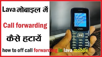 Lava Keypad Mobile Call Forwarding Off | Call Forwarding Kaise Hataye Keypad Mobile