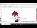 Abstract, Geometric or Tech themed design #coreldraw #logo #tutorial