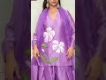 Beautiful Fabric Paint Dress Designs | Handmade Floral Suit Painting 2026 #art #day fabric paint hub