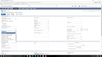 NetSuite | Web Leads to Review