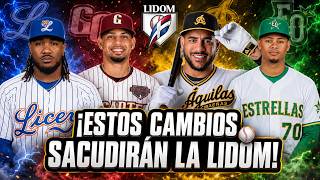 ¡LOS 5 MEGA CAMBIOS QUE CAMBIARÍAN LA LIDOM! 🚨 Movimientos explosivos rumbo al 2026-27