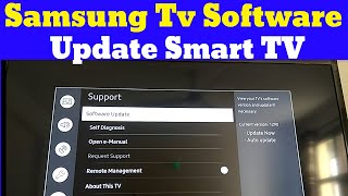 How To Update Software On Samsung Smart TV | N4200 | All Samsung Smart TV screenshot 4