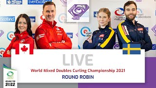 Canada v Sweden - Bronze Medal - World Mixed Doubles Curling Championship 2021