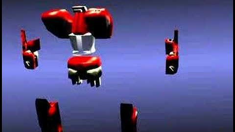 transformer video from blender 3d