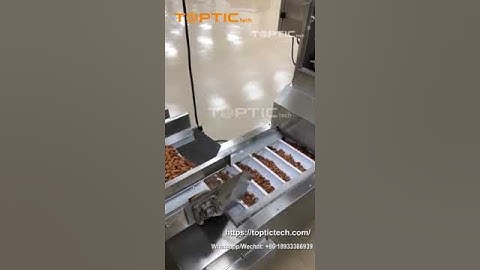Weighing and packing system for nuts