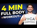 Daily 4minutes workout to stay fit  tabata  saurabh bothra