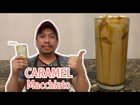 MAKING THE BEST ICED CARAMEL MACCHIATO | Better than Starbucks | Cafe Vlog | PAPA Kape Official