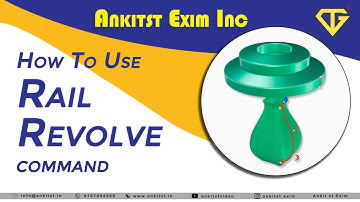 How to use Rail Revolve Command in Designgold | CAD SOFTWARE | Rhino 3D | Matrix | zbrush | Rhino8 |
