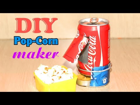 DIY Mini Pop-Corn Maker - [ How To Make ]