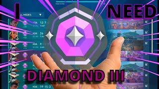 TRYING TO GET OUT OF DIAMOND!!|VALORANT| ROAD TO RADIANT #007