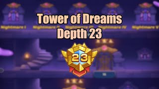 Idle Heroes - Tower of Dreams - Depth 23