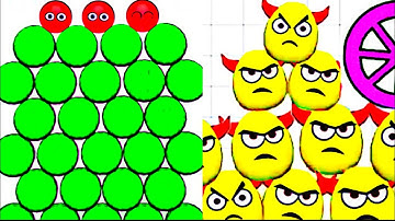 Draw to Smash VS Hide Ball Brain Teaser Logic Puzzle IQ Test!