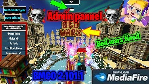 Blockman go Bed wars Admin Pannel Release (Baqir BG) 100% Real ✓No clickbait.• Bed wars fixed •#bg