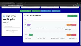 Nurse & Triage Workflow Demo | Hospital Management System Role-Based Access screenshot 2