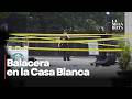 Balacera cerca de la Casa Blanca provoca cierre de seguridad