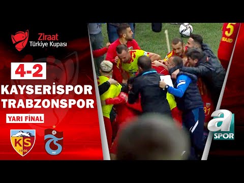 Kayserispor 4 - 2 Trabzonspor (Ziraat Türkiye Kupası Yarı Final  2. Maçı) 10.05.2022