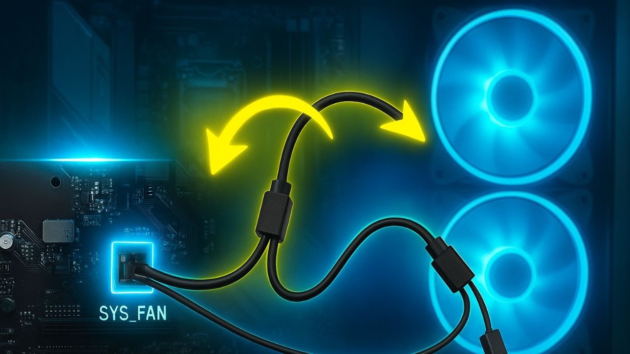 Cómo Conectar Varios Ventiladores del Gabinete a la Placa Base si Solo Tienes 1 Conector SYS FAN, CH