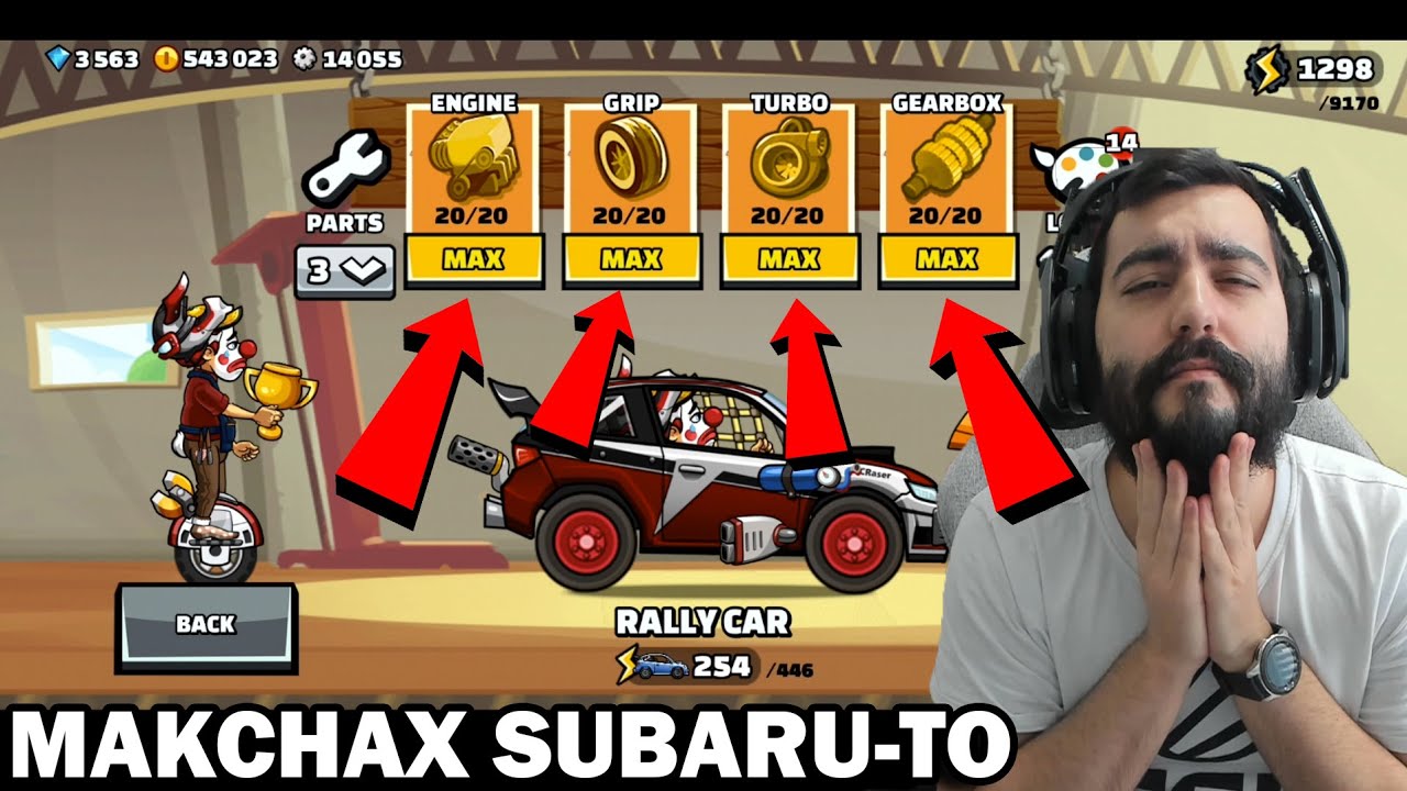 СУБАРУТО Е НА МАКС! Интересен Нов Евент! Hill Climb Racing 2