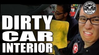How To Clean A Very Dirty Car Interior  Chemical Guys Car Detailing