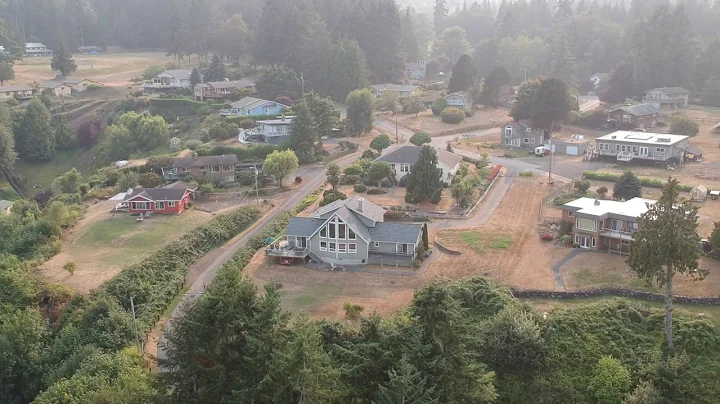 Fly Over Gary and Gerry On A Hazy Day In Port Orch...