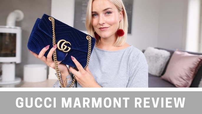 Gucci Velvet Marmont Bag Review  Worth the Splurge? - Lace & Lashes