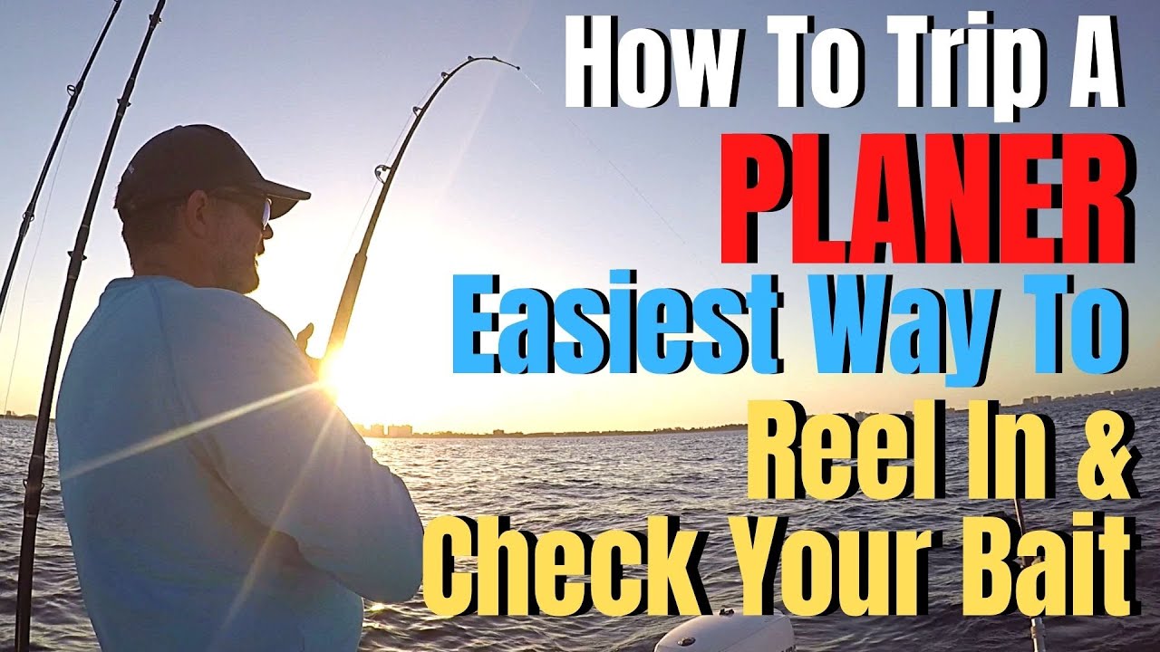 How To TRIP A PLANER easiest way to reel in a planer & check your bait 