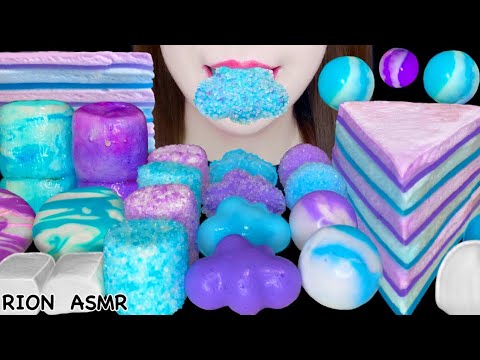 【ASMR】【咀嚼音 】MARSHMALLOW PARTY マシュマロパーティー PLANET GUMMY MUKBANG 먹방 食べる音 EATING SOUNDS NO TALKING