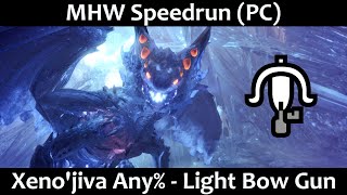 MHW Any% Speedrun - Light Bow Gun (PC)