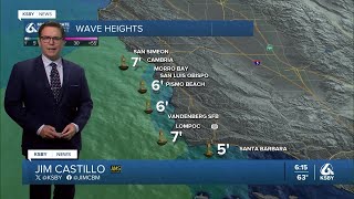 Wind Advisory for Southern Santa Barbara County this evening, getting hot on Wednesday for many