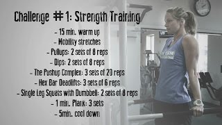 Jessie Diggins' Strength Training Challenge