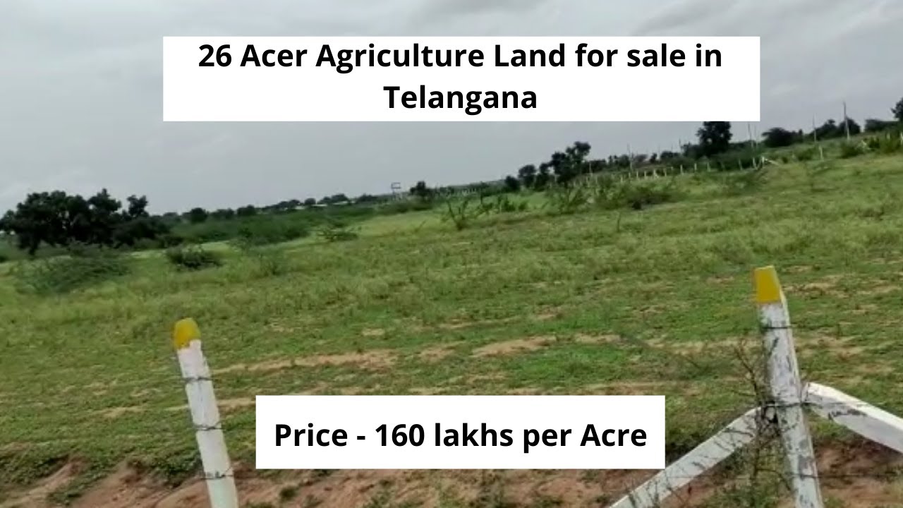 Telangana 26 Acre of Agricultural Land for sale located at Subhanpur