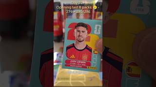 Day 70 - Opening Last 8 Packs 🥹 279 + 280/286. #worldcup #football #stickers #collection #asmr