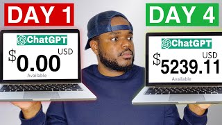 How To Make Money Online With ChatGPT For Beginners In 2024 ($500/Day)