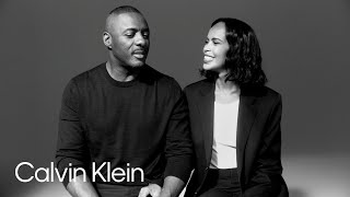 On Set with Idris Elba and Sabrina Elba for Calvin Klein ETERNITY