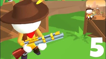 Western Sniper - Gameplay Walkthrough Levels 16-18 (Android)