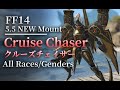 【FFXIV】NEW Mount : Cruise Chaser（All Races/Genders）【ff14】新マウント :  クルーズチェイサー
