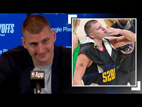 Nikola Jokic Full Presser After His UNREAL Game 5 Performance!