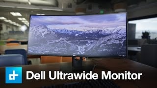Dell 34-inch Monitor Hands - YouTube