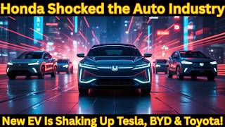 🚗⚡ Honda’s Bold New EV Is Shaking Up Tesla, BYD & Toyota!