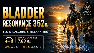 Bladder Resonance 352 Hz | Fluid Balance & Relaxation | Lokahi Field