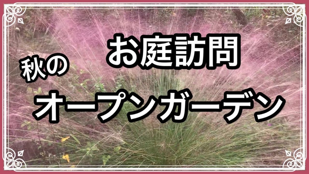 《お庭訪問》個人邸／秋のナチュラリスティックガーデン