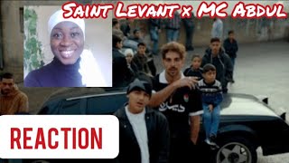 'No Place Like 🇵🇸' - Saint Levant - Deira feat MC Abdul (Official Music Video) #reactionvideo
