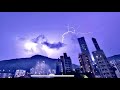 Lightning over Hong Kong   HD 720p