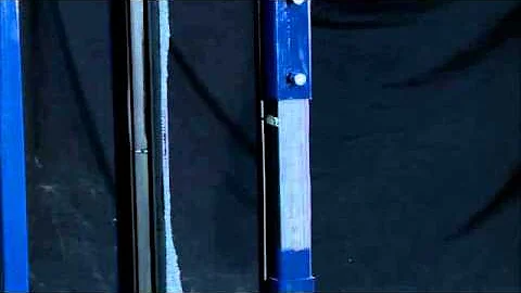 Glass Impact Test with Sledgehammer: Tempered Glass