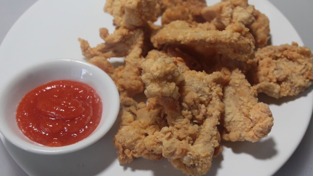 Cara Menggoreng Kulit Ayam Crispy - YouTube