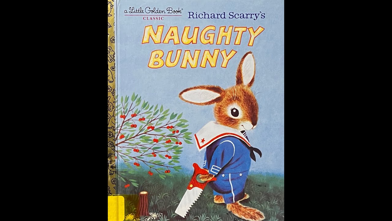 NAUGHTY BUNNY（点字付き絵本） Naughty Bunny - YouTube
