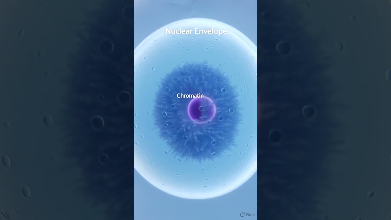 The structure of Nucleolus . Explained with animations . #animation #learning #biology